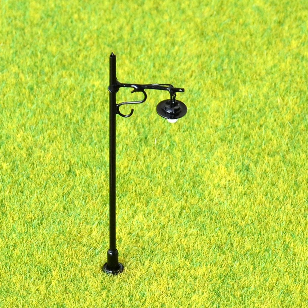 15 pcs HO/OO Model Lamp warm white LED made Lamppost longlife street light #R34