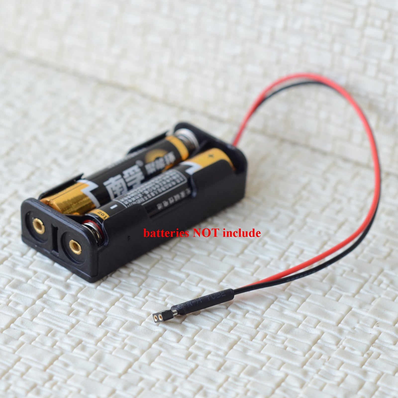 1 x AAA battery holder for LED strips / lights passenger cars interior lighting