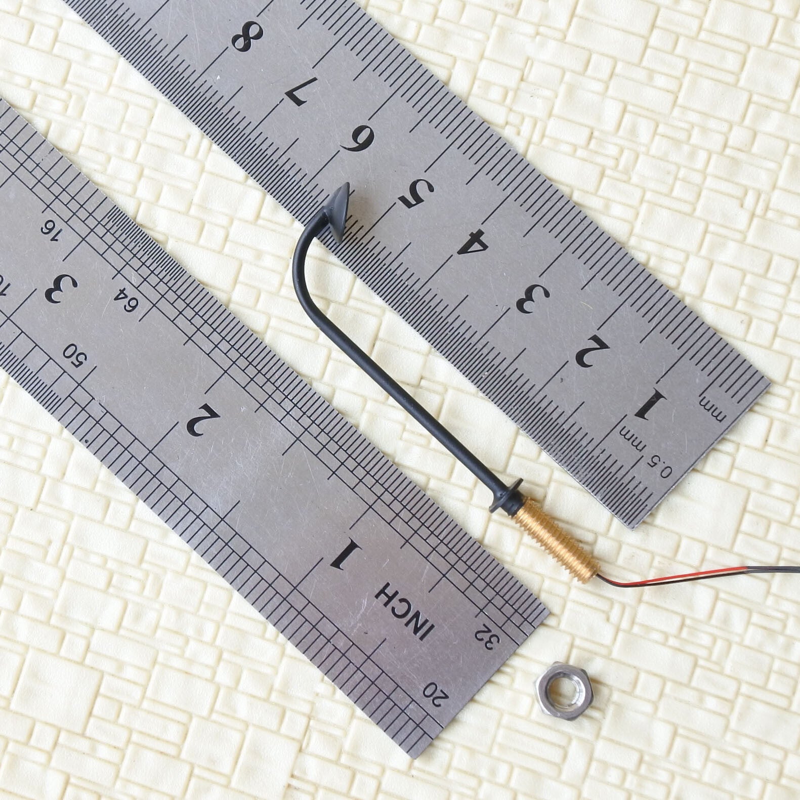 5 x OO / HO scale LED street lights model train path lamp post + resistor #R30BL