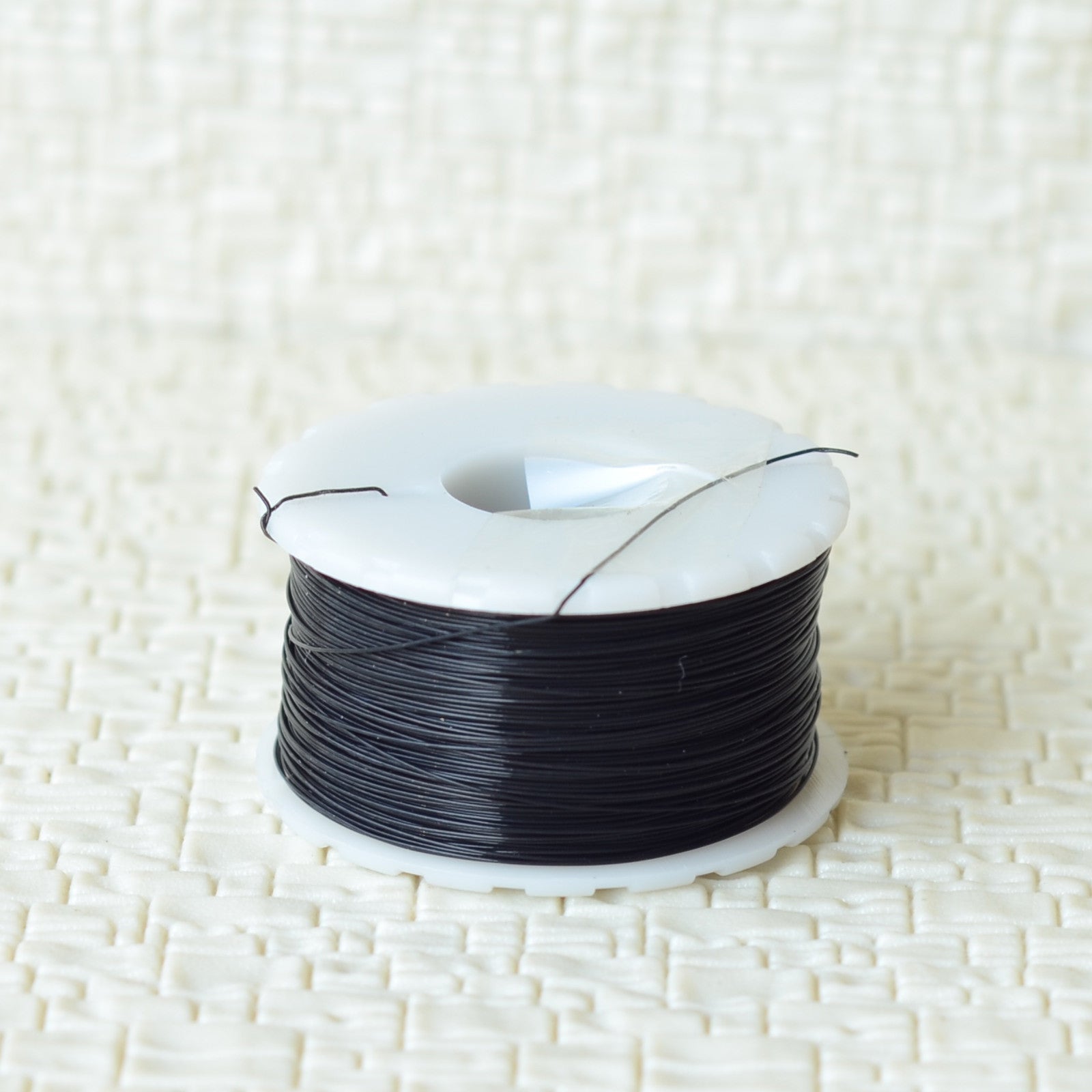 100 meters 7/0.05 ultra slim Dia. 0.28mm 0.011" super thin cable Wire Black
