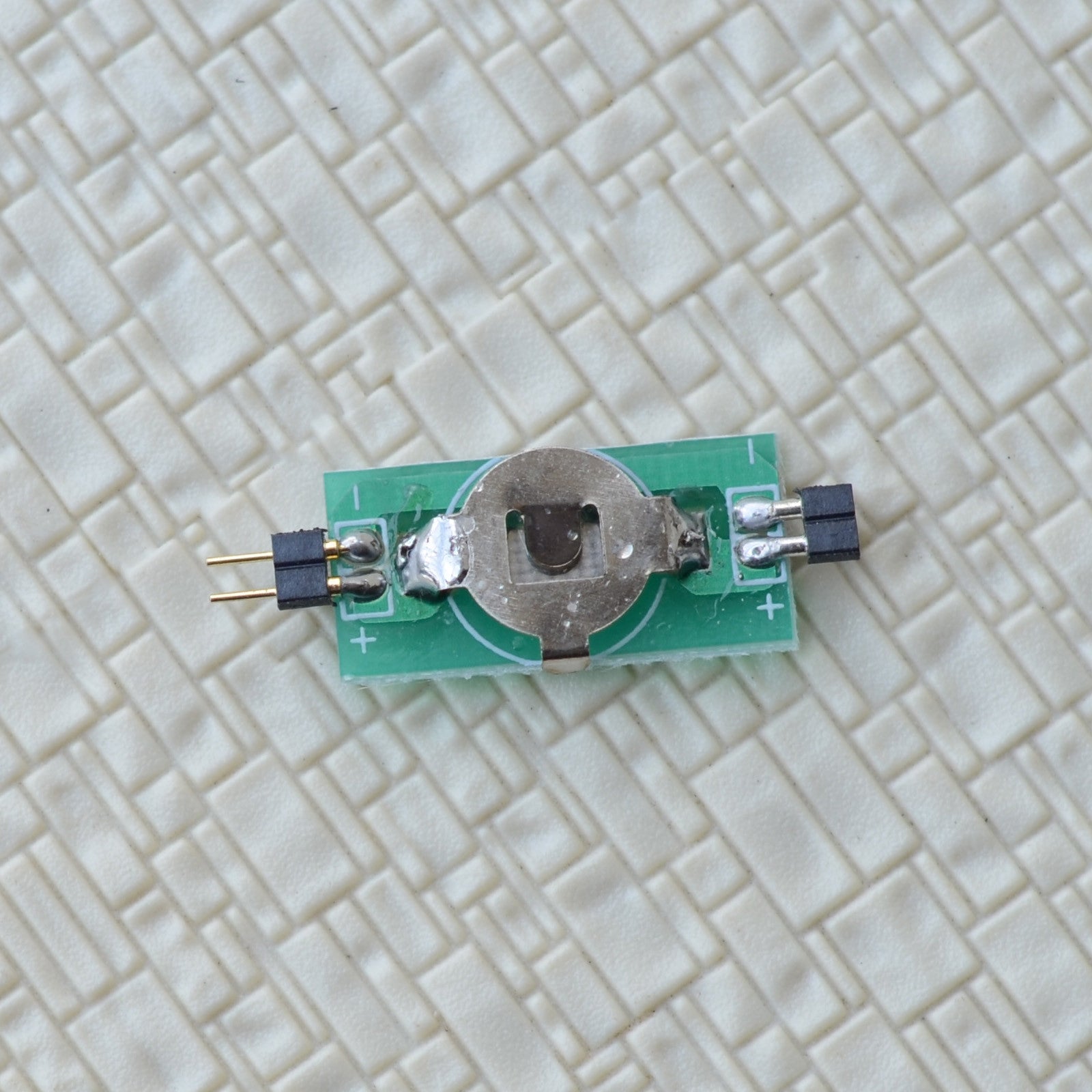 1 x 3V cell battery holder board for N LED strip / lights without resistor