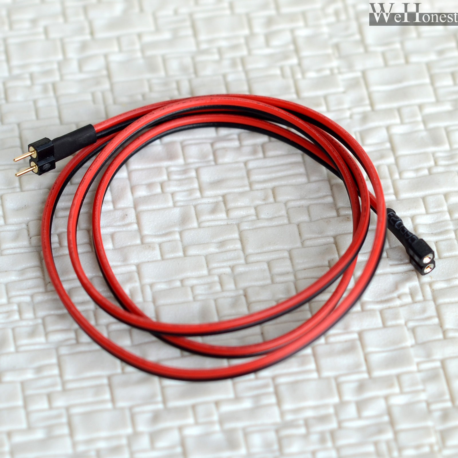 10 x mini-plug kits 2 Pins 2.54mm extending 500mm wires connector N HO light