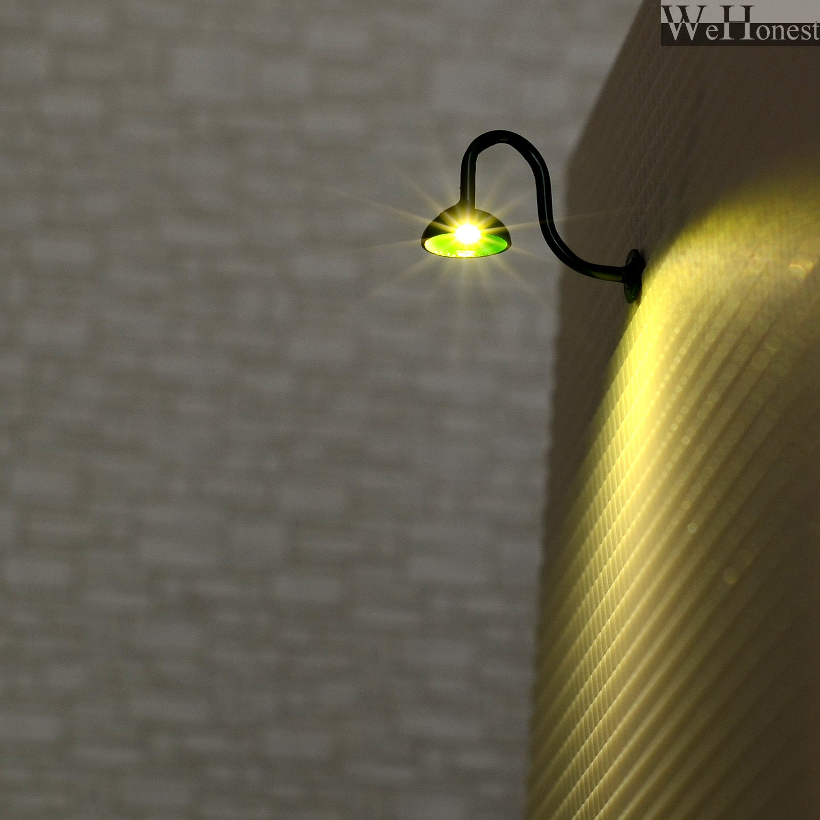 5 x OO / HO scale wall light Model street Lamp posts LED building Lamps #R46BR
