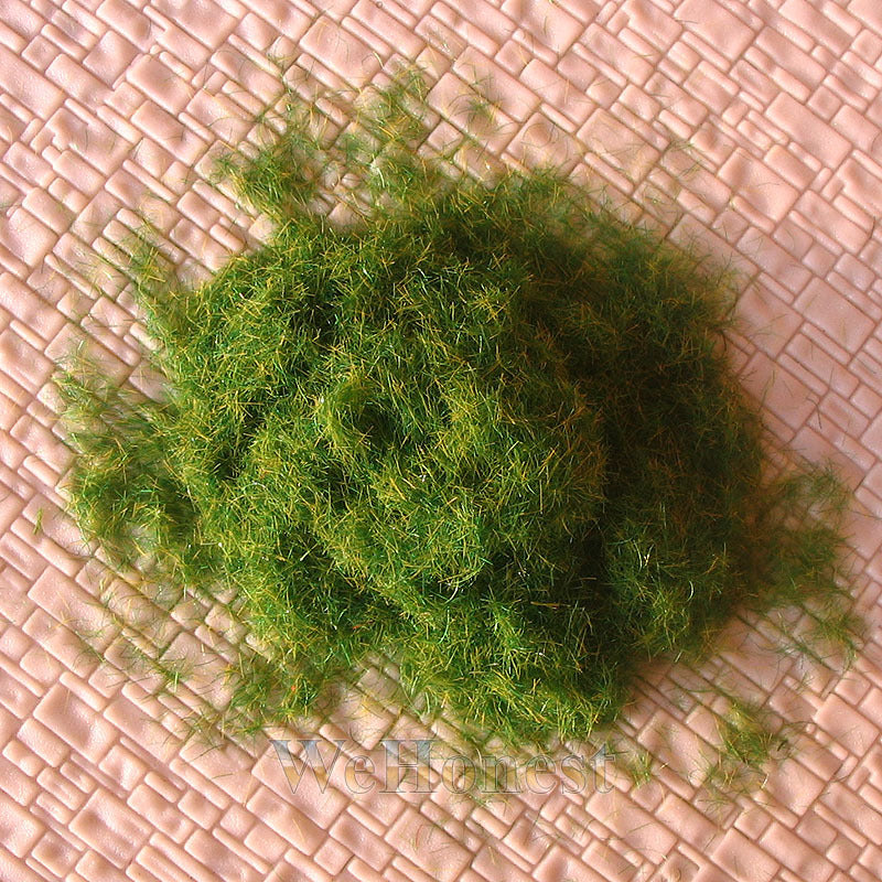 100g ( or 3.53ounce ) GRASS FIBRE 3mm Bright Green #138