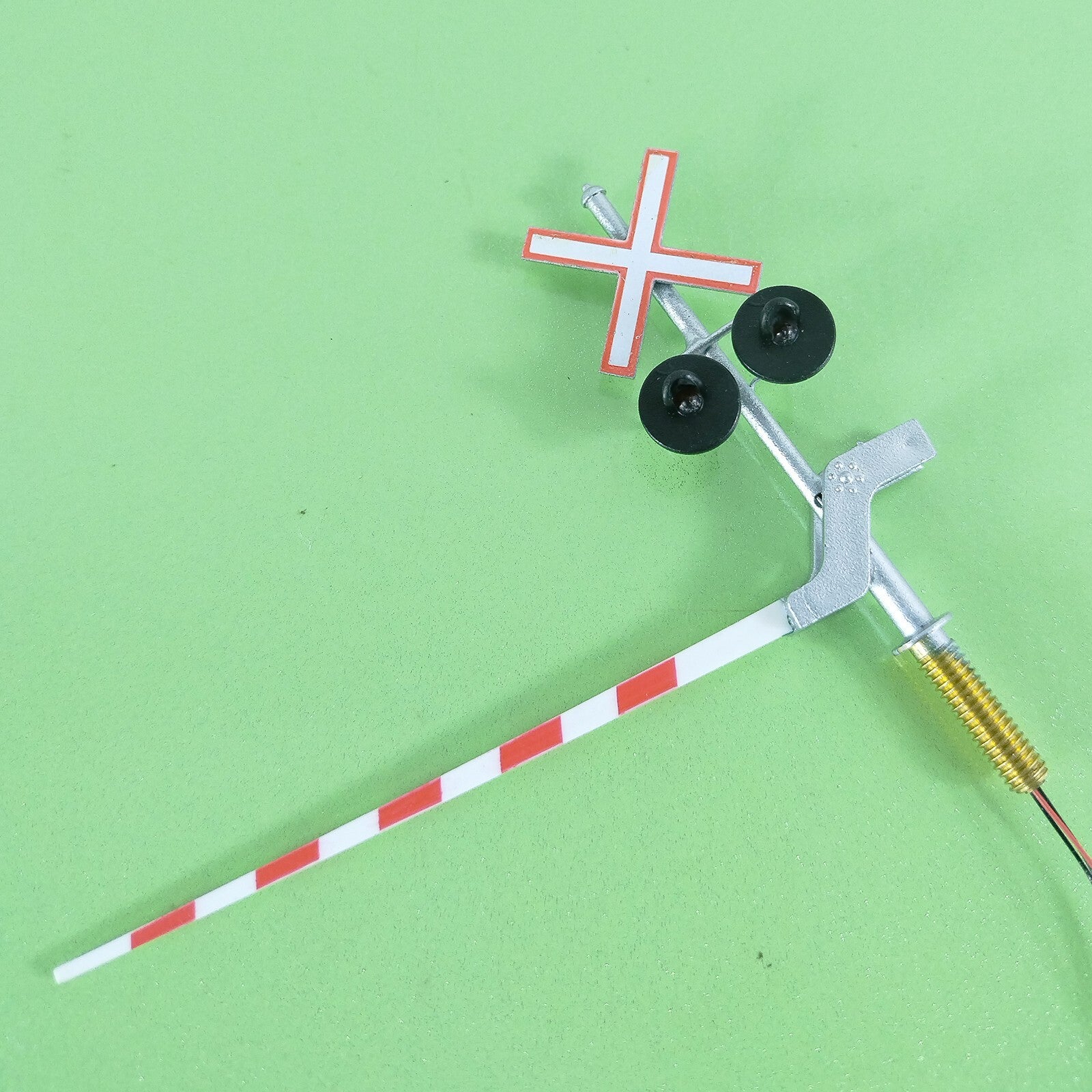 2 x HO scale railroad Canadian grade crossing signal arm gate stop lever #CG20