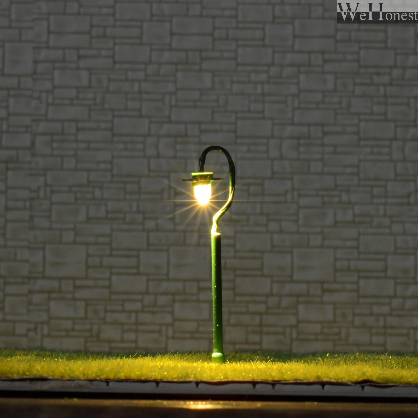 5 x N Scale led street lights Model Railroad Lamp posts Path Lamps #R36N