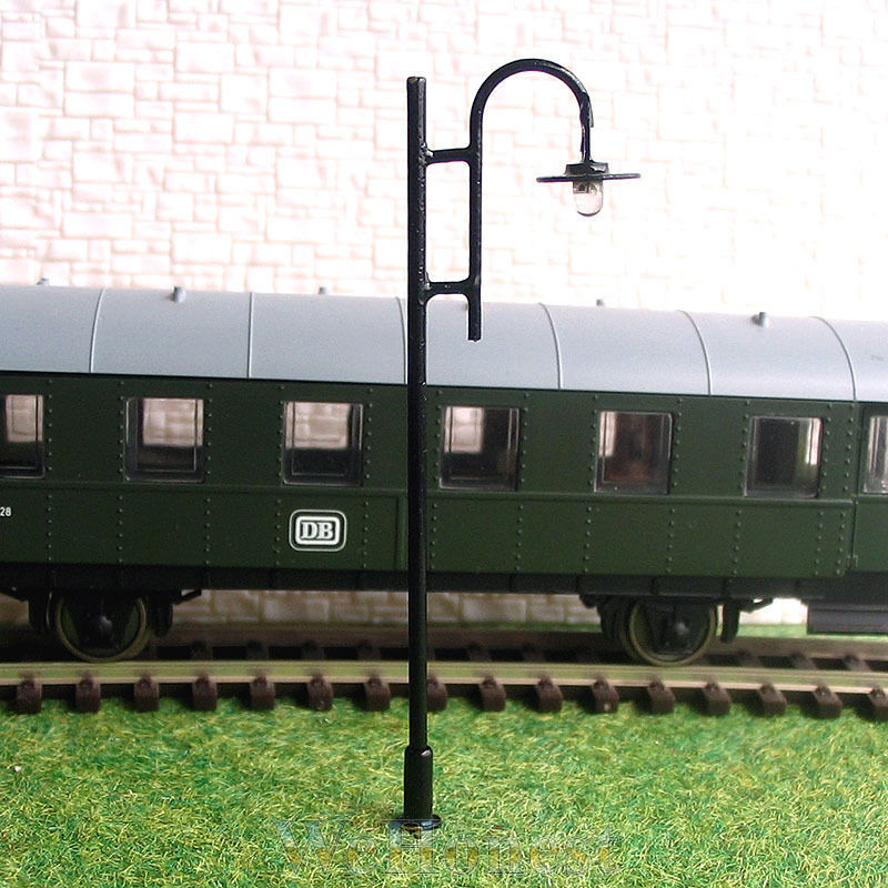 20 pcs HO scale Model Lamppost LED made Lamp long life street light NO Hot #L316