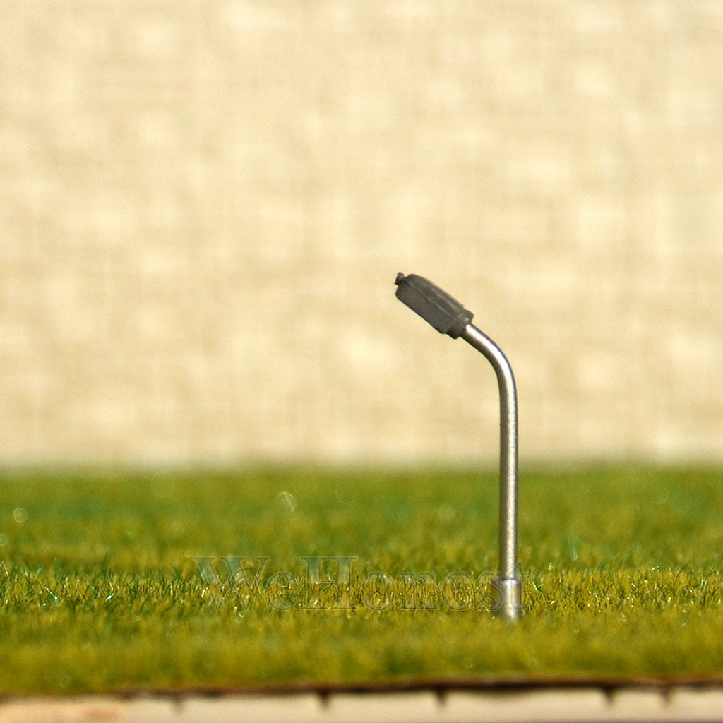 10 x Z scale Model Railroad train Lamp posts Led street lights Lamps YD25SW
