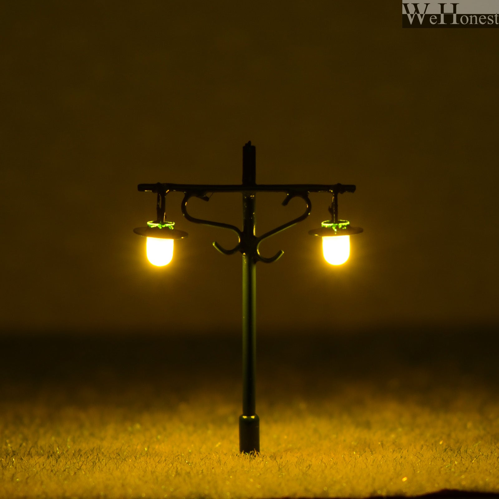 5 x N Scale Led light Model train Railroad street Lamp post + resistors #R34NDBG