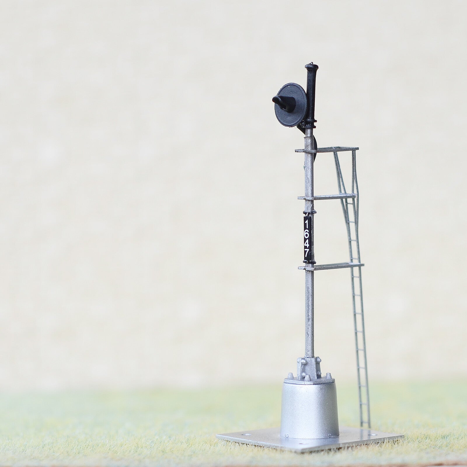 1 x HO scale model railroad Bi-Colors searchlight signal fine metal made #02RB