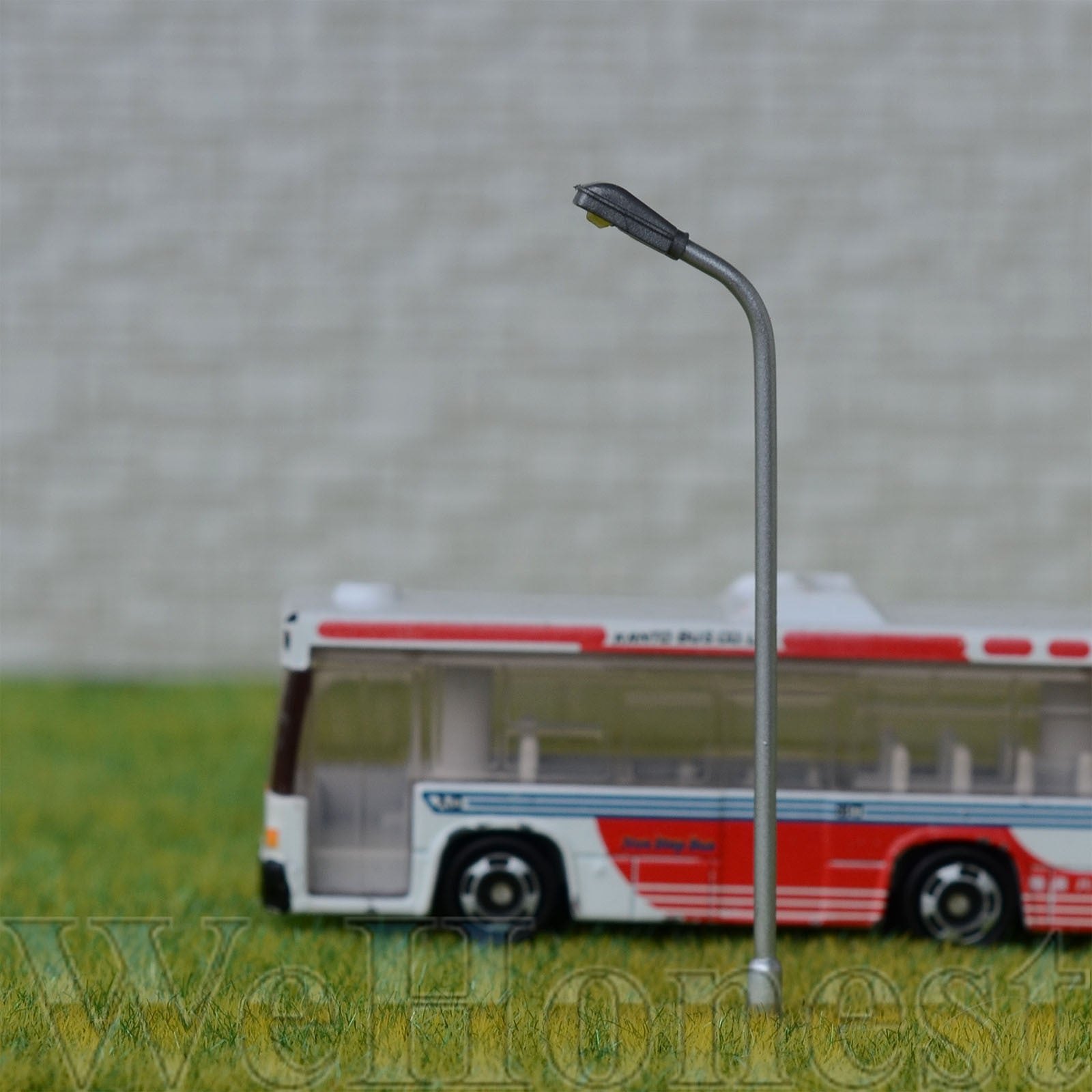 10 x N scale Model Railroad train Lamp posts Led street light Lamps YD50SC