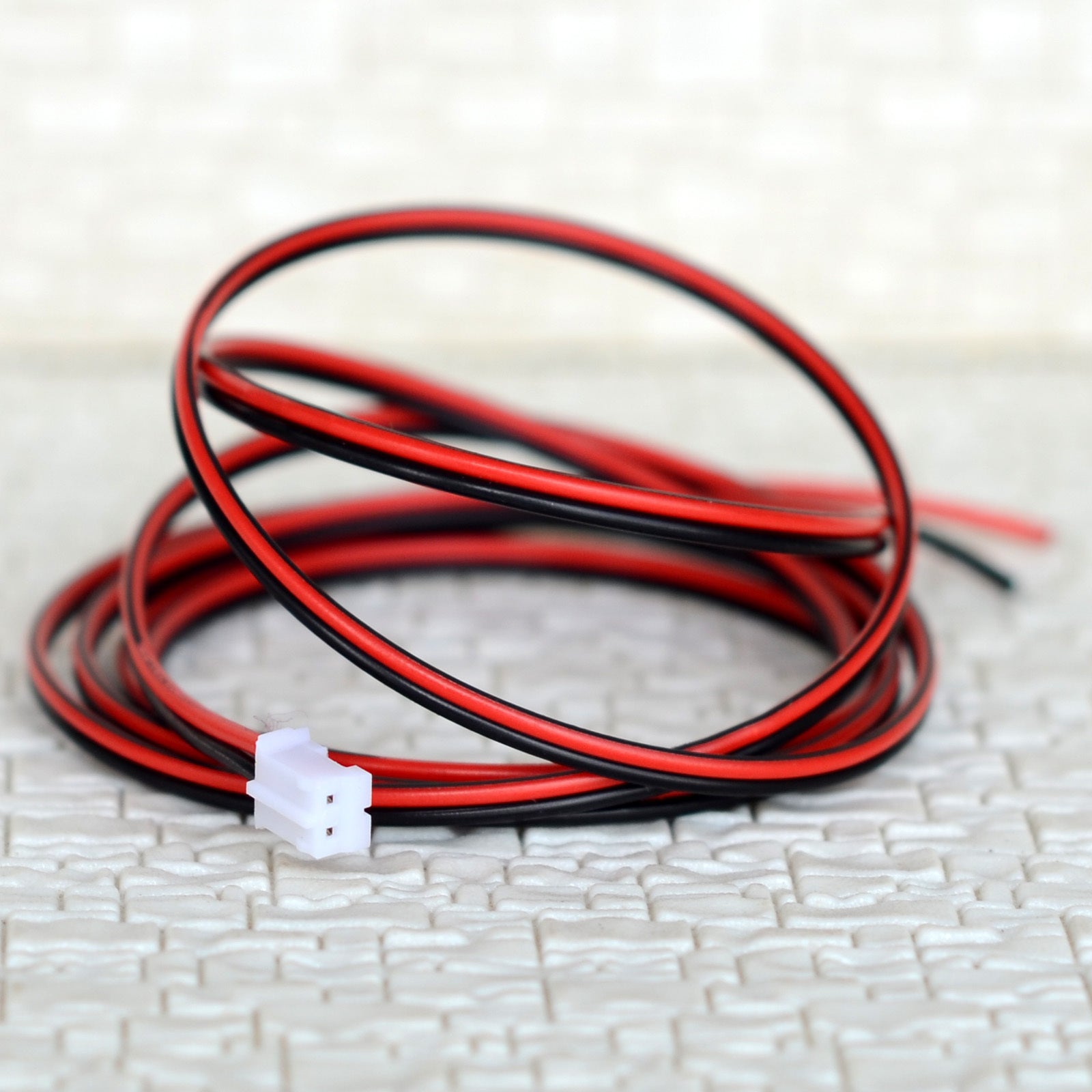 5 x mini plug kits 2 Pins JST 2.0mm Micro Connector male with 1m wire cables