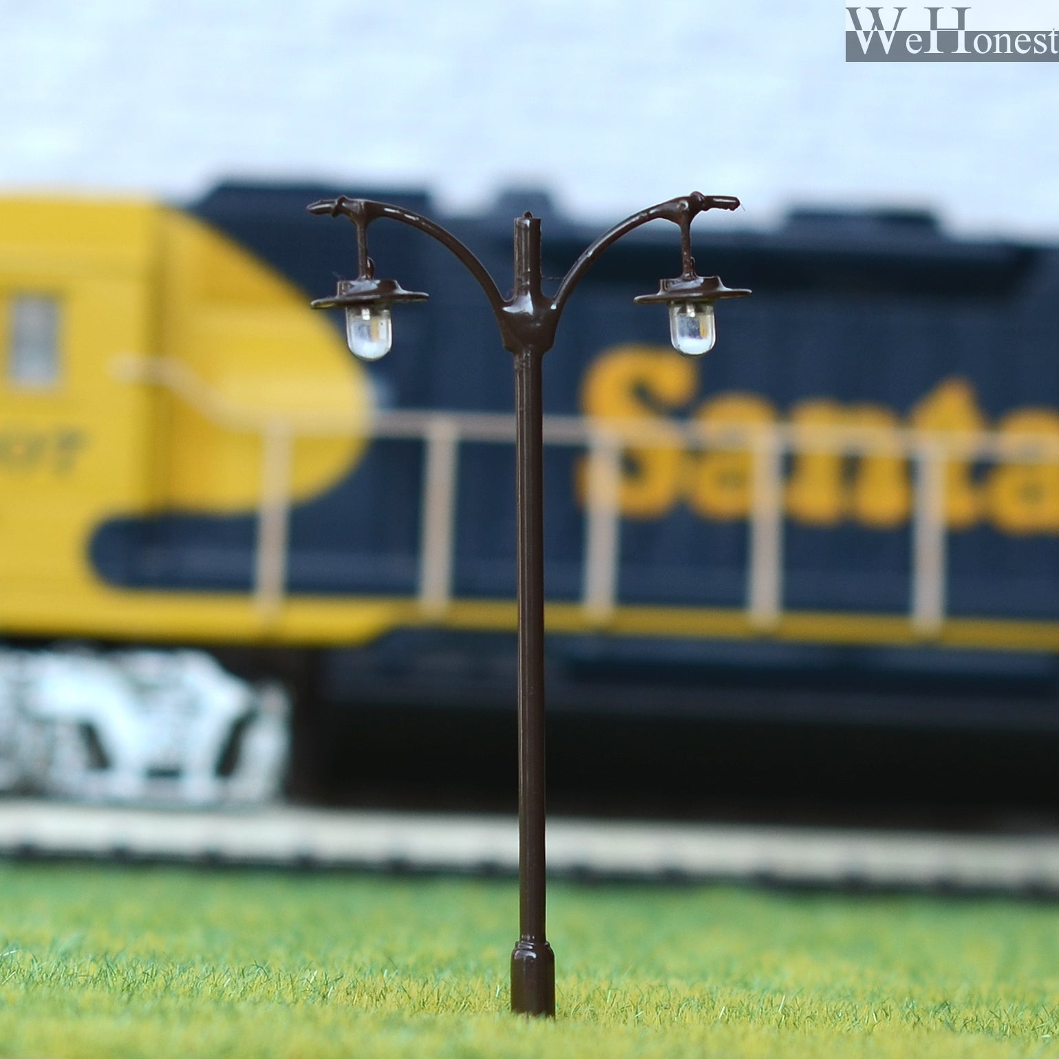 8 x HO OO scale model railroad train street led lights Lamps Lamp posts #511HO