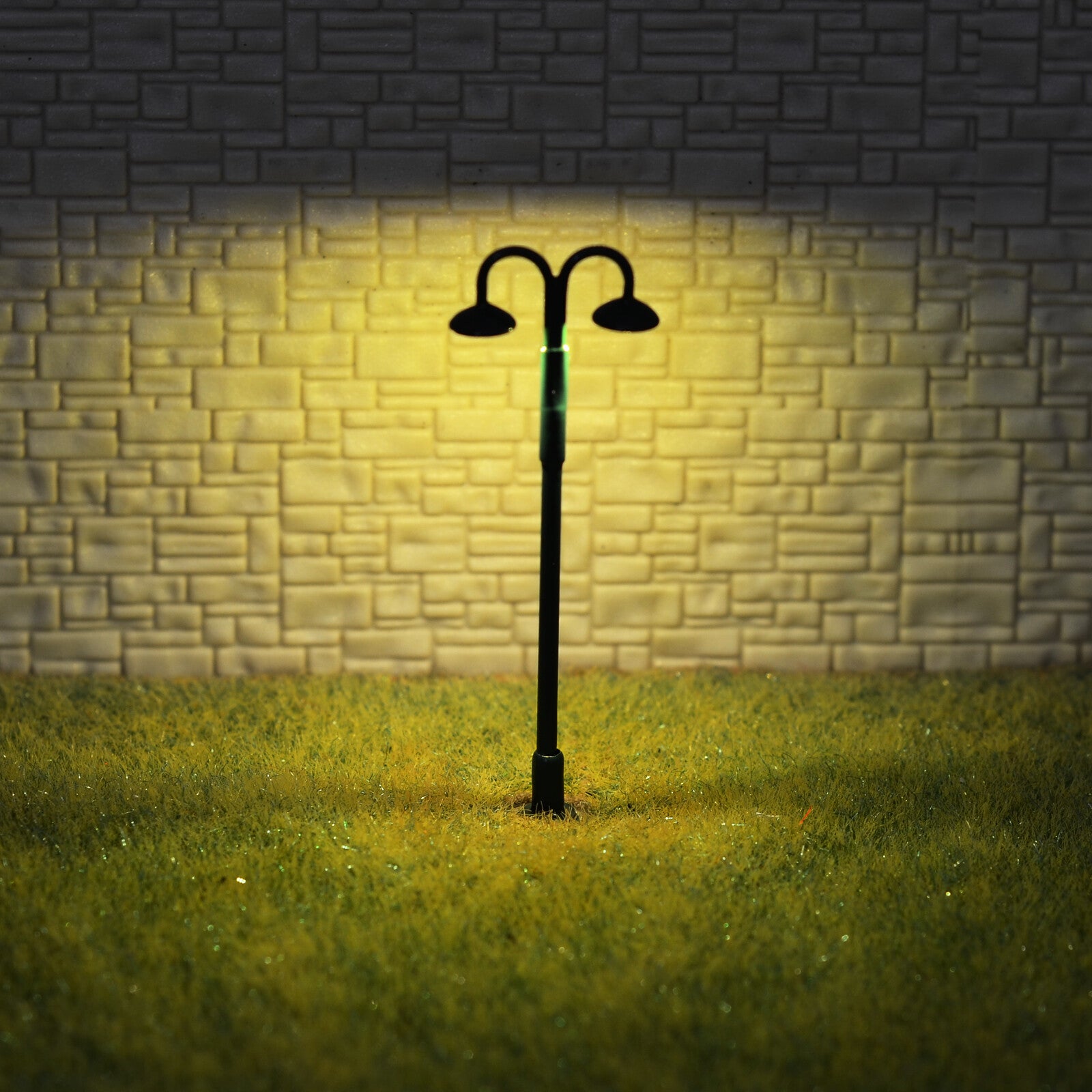 5 x N scale LED light Model train Railroad street Lamp post + resistors #702NBG