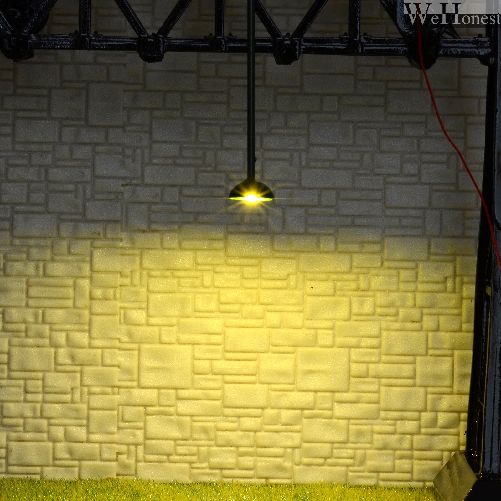 5 x OO / HO scale street light Model wall Lamp posts Led ceiling Lamps #R50BG