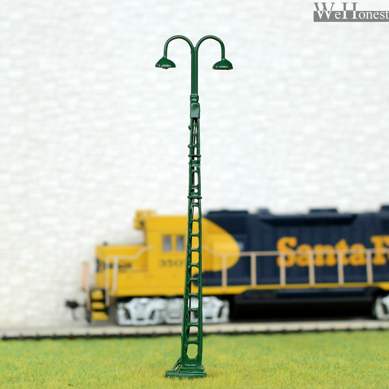 2 x OO / HO scale LED mast tower light model railroad street lamp post #TL4BG