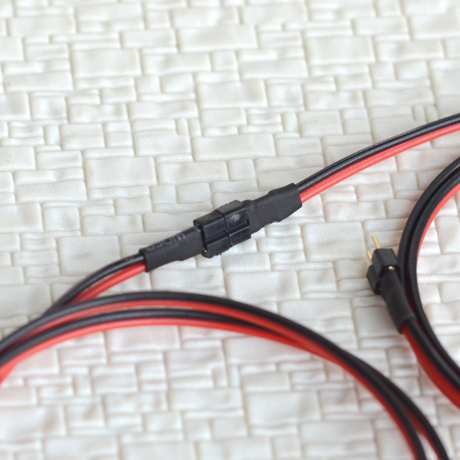 10 x mini-plug kits 2 Pins 2.54mm extending 500mm wires connector N HO light