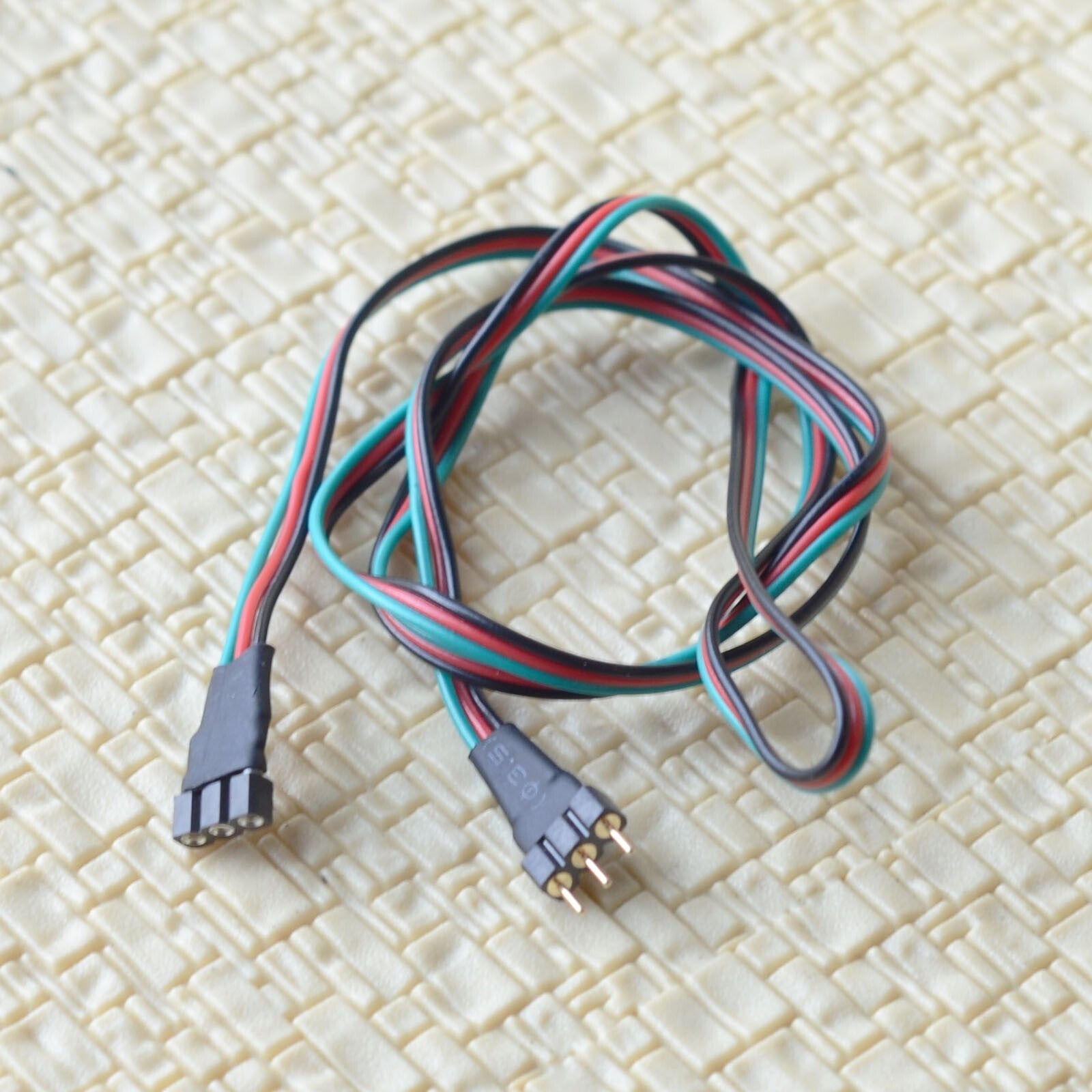 10 x extending wires cable 2.54mm pin plug socket connector for signals #3P500