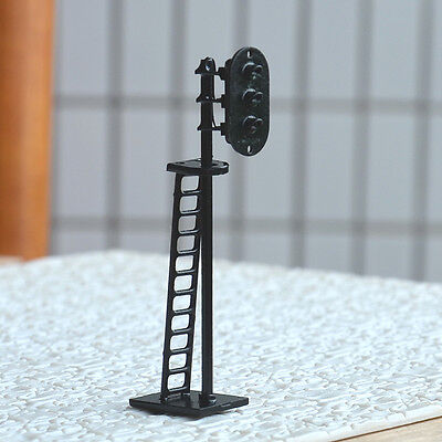 5 pcs HO Scale 6cm Railroad Signals G/Y/R 12V LEDs made