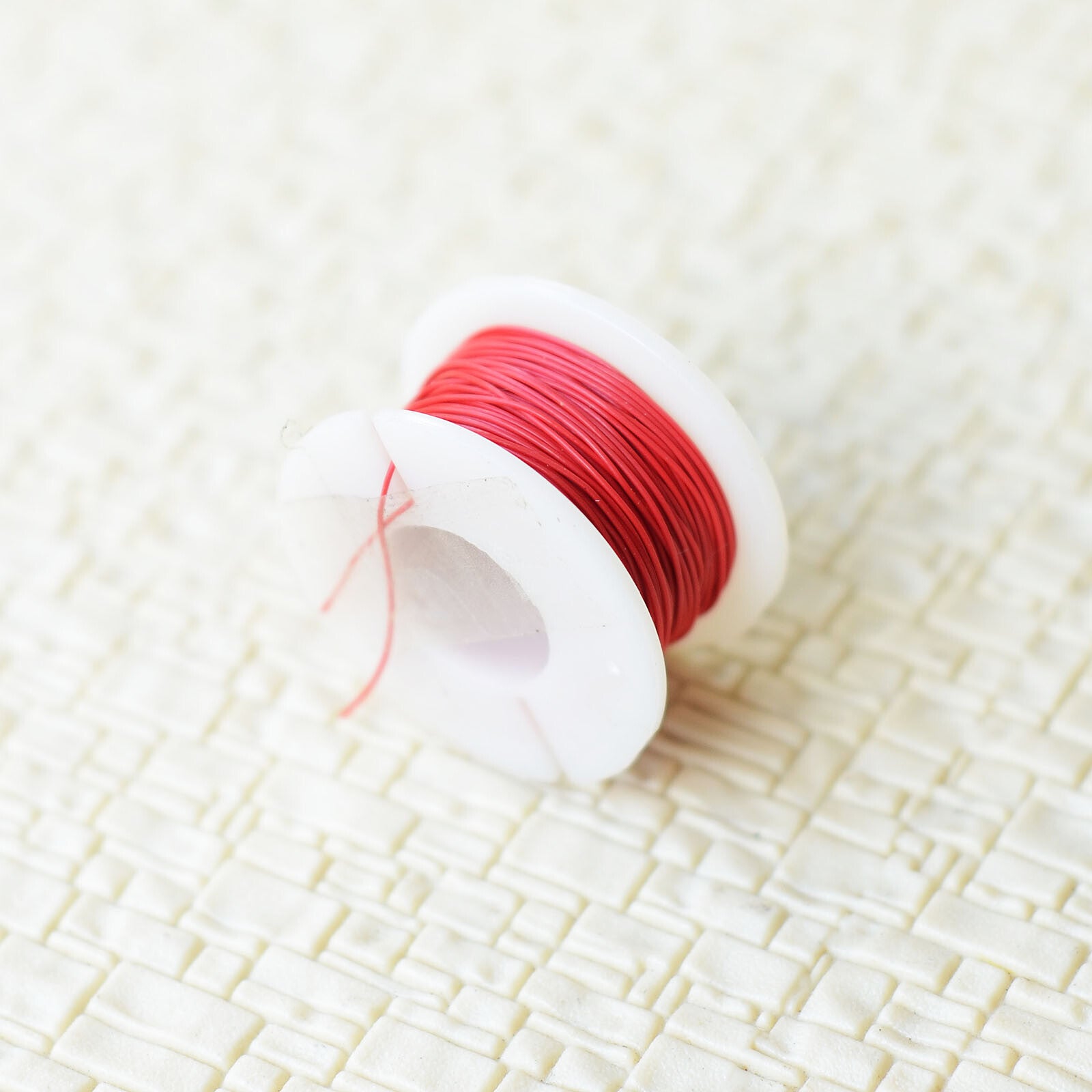 10 meters 32AWG 7/0.08 slim wire Dia. 0.38mm super thin cable red