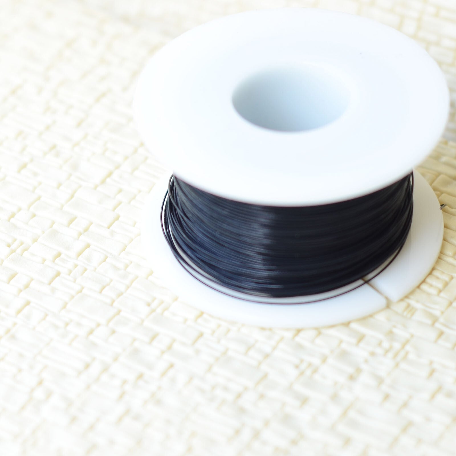 100 meters 32AWG 7/0.08 slim wire Dia. 0.38mm super thin cable black