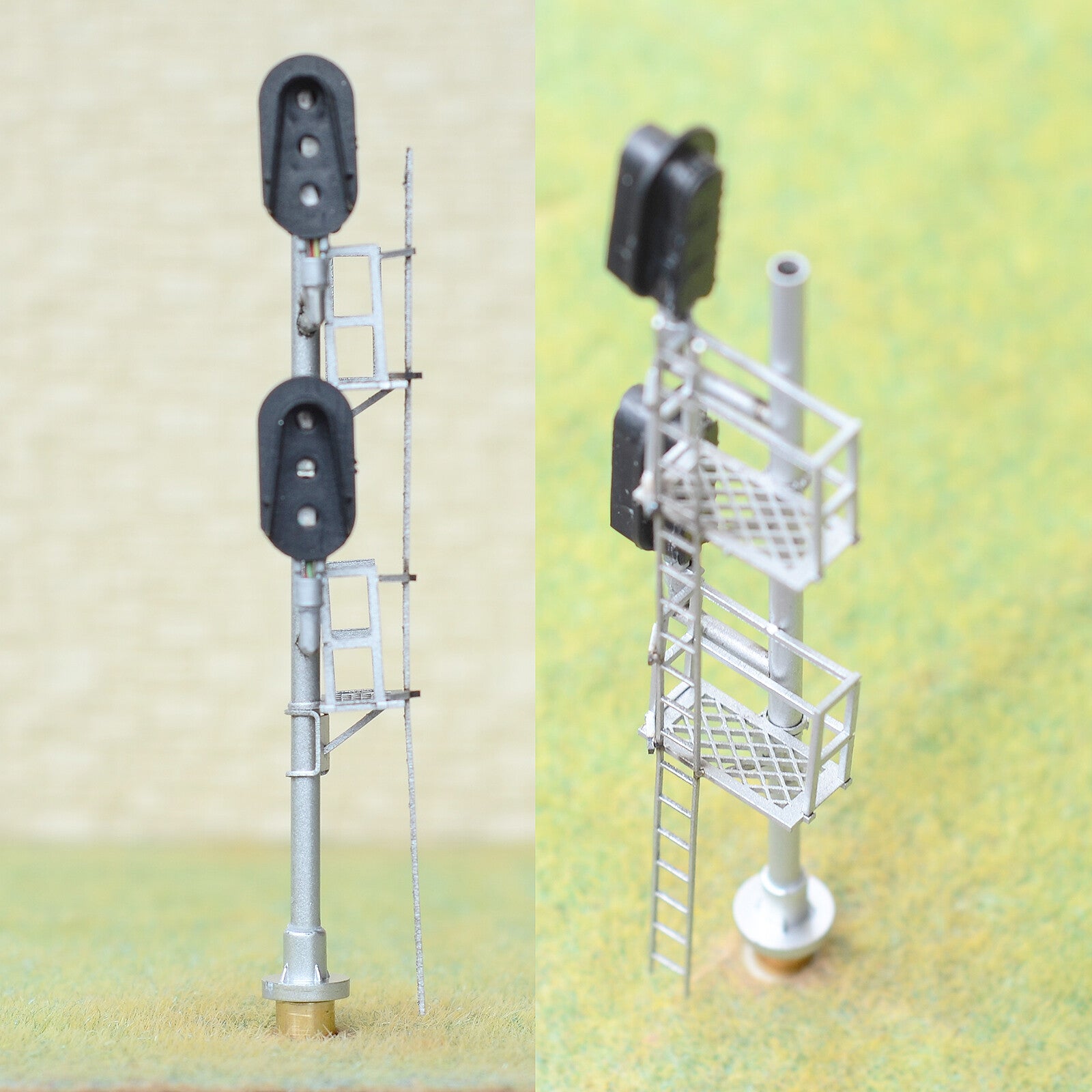 1 x model HO scale 2 Head 3-color block Darth Vader signal intermediate #F2TC