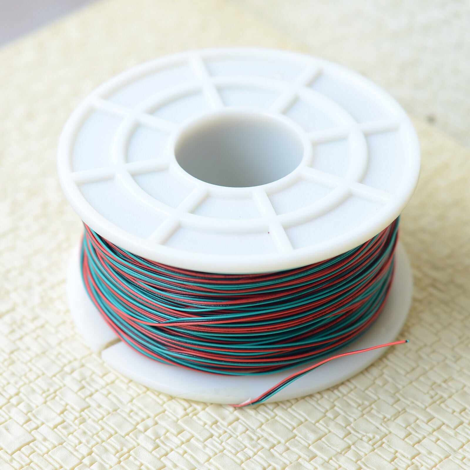 100 meters 32AWG 7/0.08 slim combined 3 wires Dia. 0.6mm thin cable G/B/R