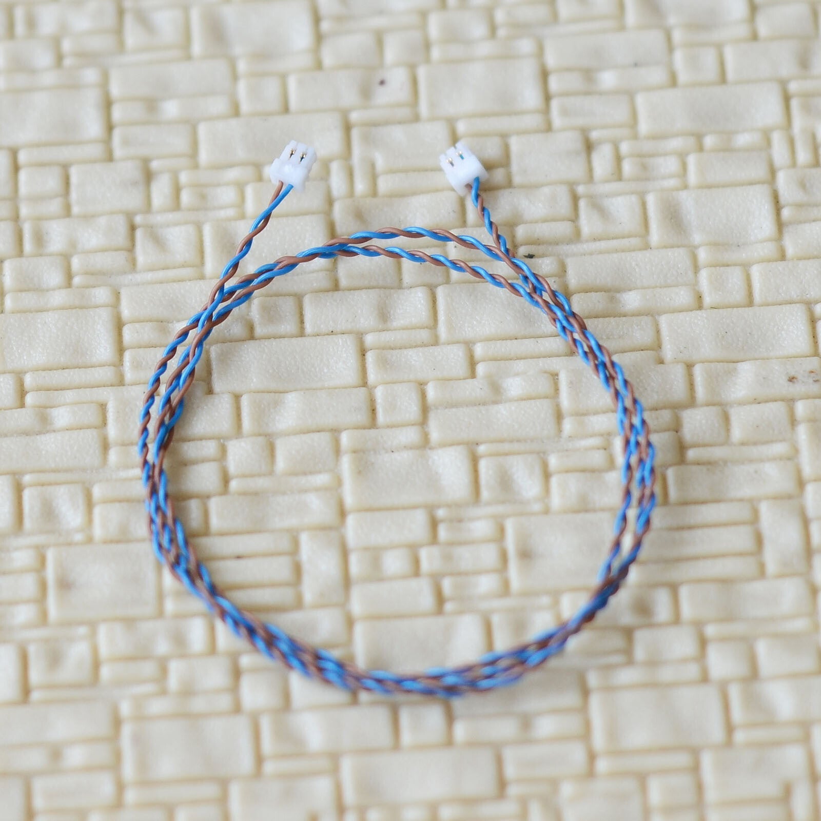 12 x PNP extending wire twisted wires 32AWG both ends same side with plugs #BB