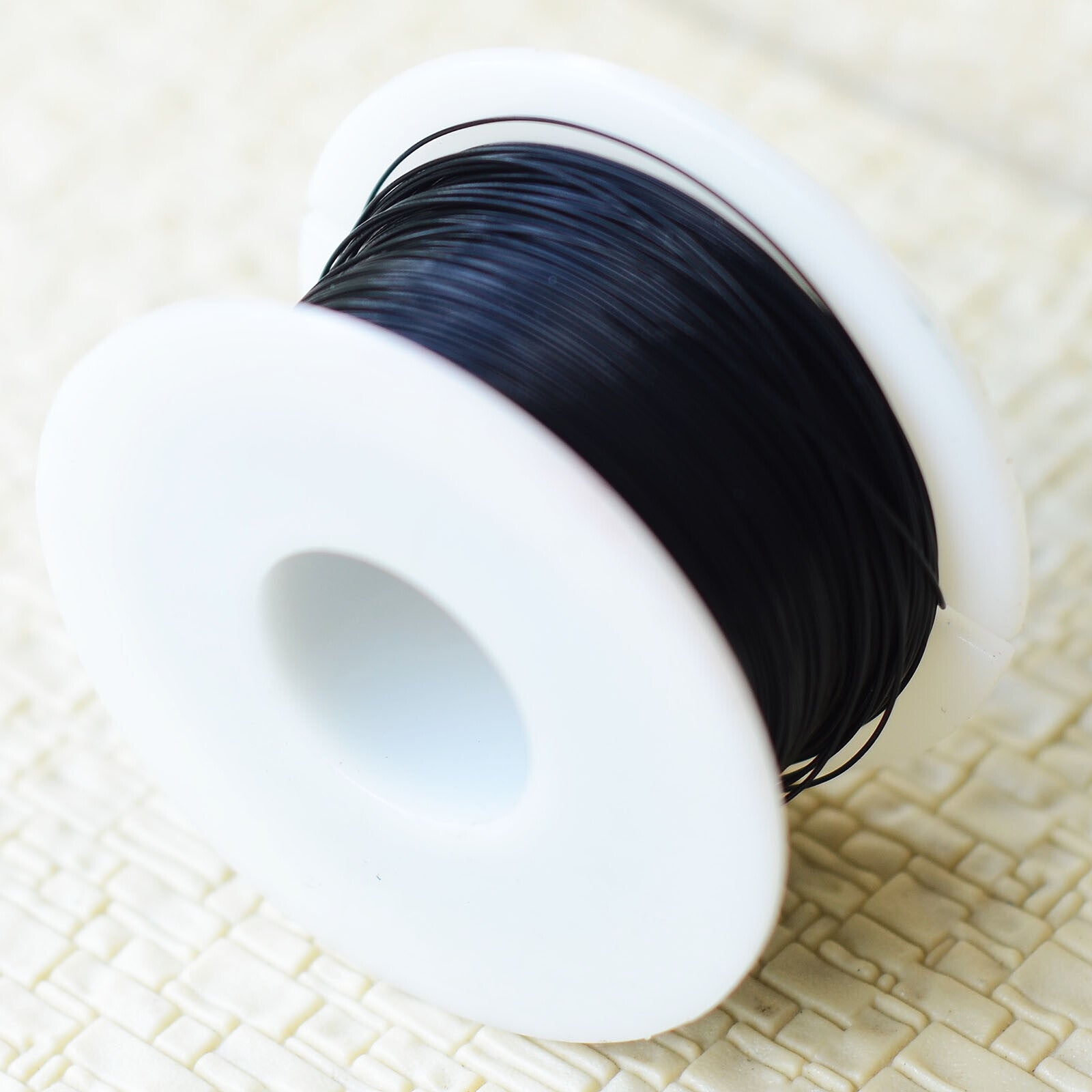 100 meters 32AWG 7/0.08 slim wire Dia. 0.38mm super thin cable black